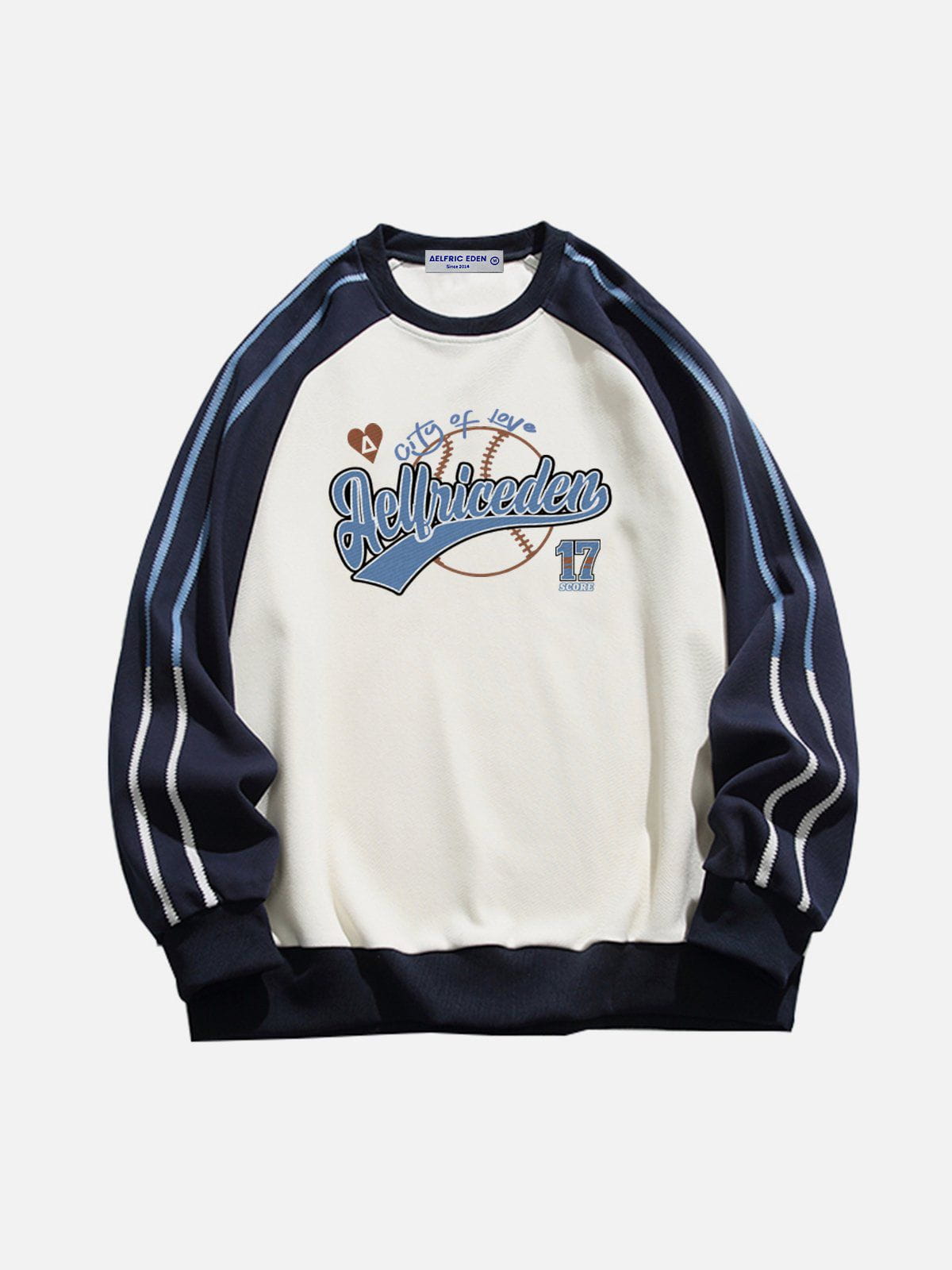 Aelfric Eden Baseball Vintage Stripe Sweatshirt – Aelfric eden