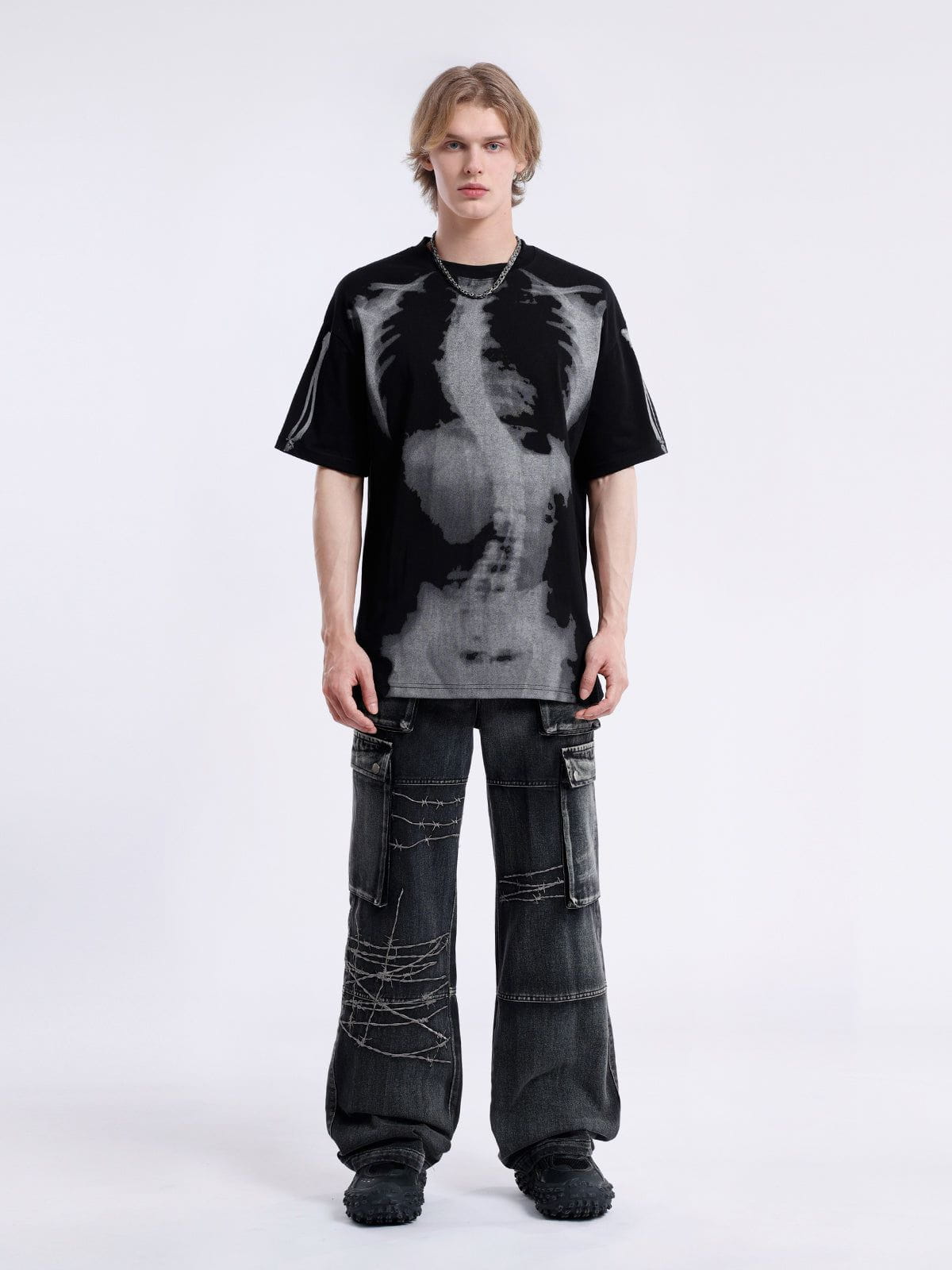 Aelfric Eden Skeleton Print Tee