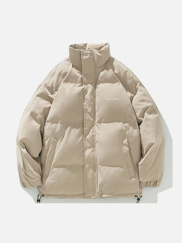 Aelfric Eden Solid Color Puffer Coat