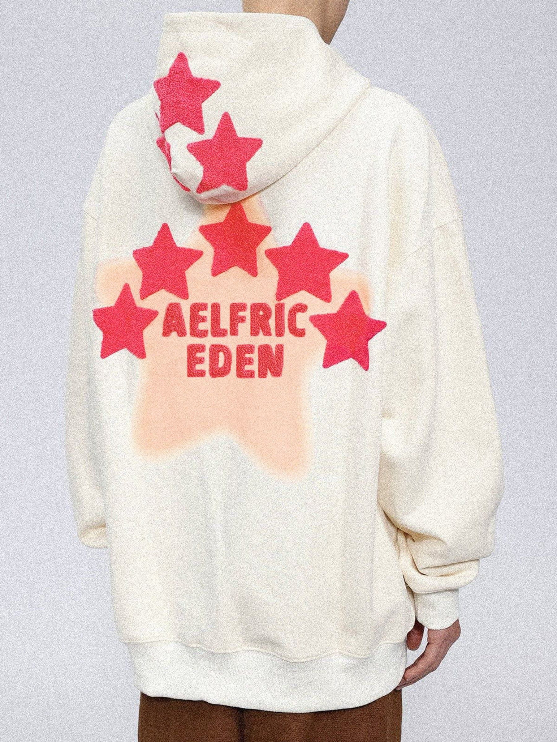 Aelfric Eden Vintage Embroidery Star Hoodie