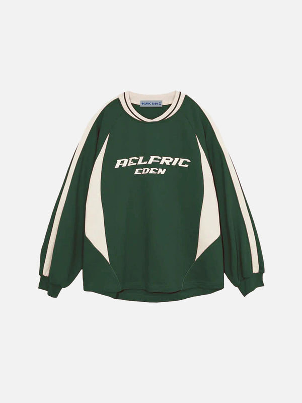 Aelfric Eden Vintage Patchwork Sweatshirt