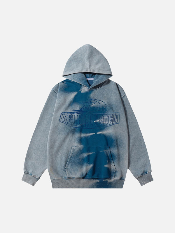 Aelfric Eden Tie Dye Washed Hoodie