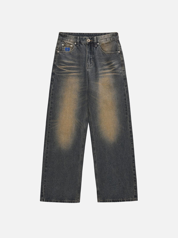 Aelfric Eden Mud Dyeing Washed Jeans