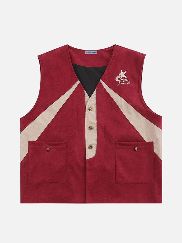 Aelfric Eden Patchwork Star Vest