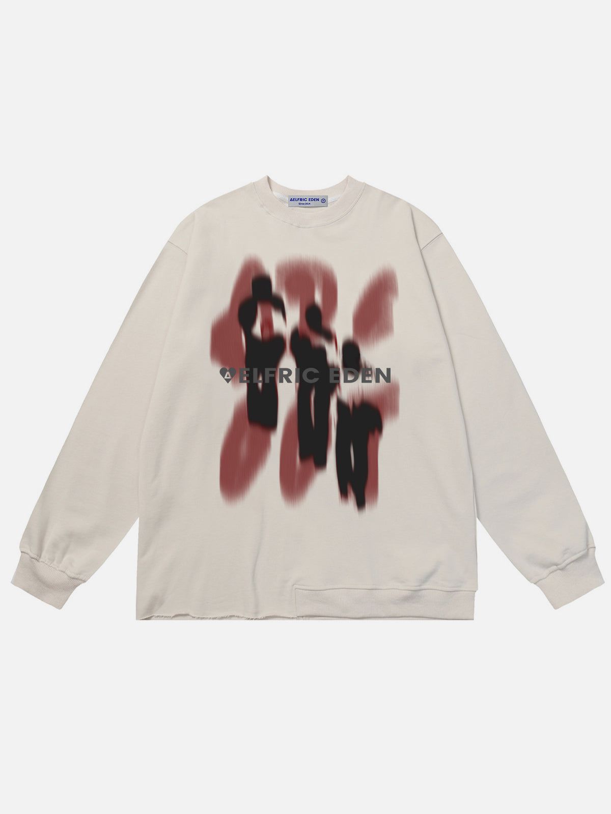 [Pre-Order] Aelfric Eden Letter Shadow Abstract Sweatshirt – Aelfric eden