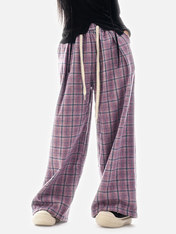 Aelfric Eden Basic Plaid Sweatpants