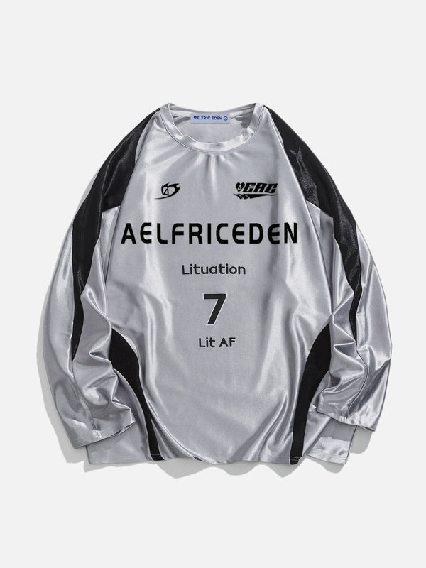 Aelfric Eden Silver Patchwork Sweatshirt