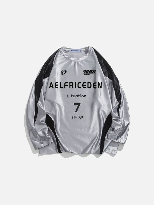 Aelfric Eden Silver Patchwork Sweatshirt