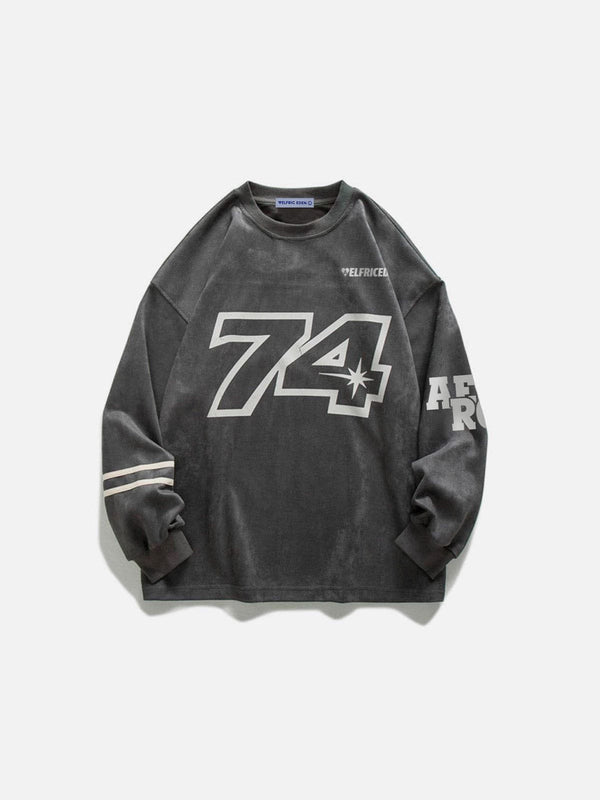 Aelfric Eden No.74 Lettered Sweatshirt