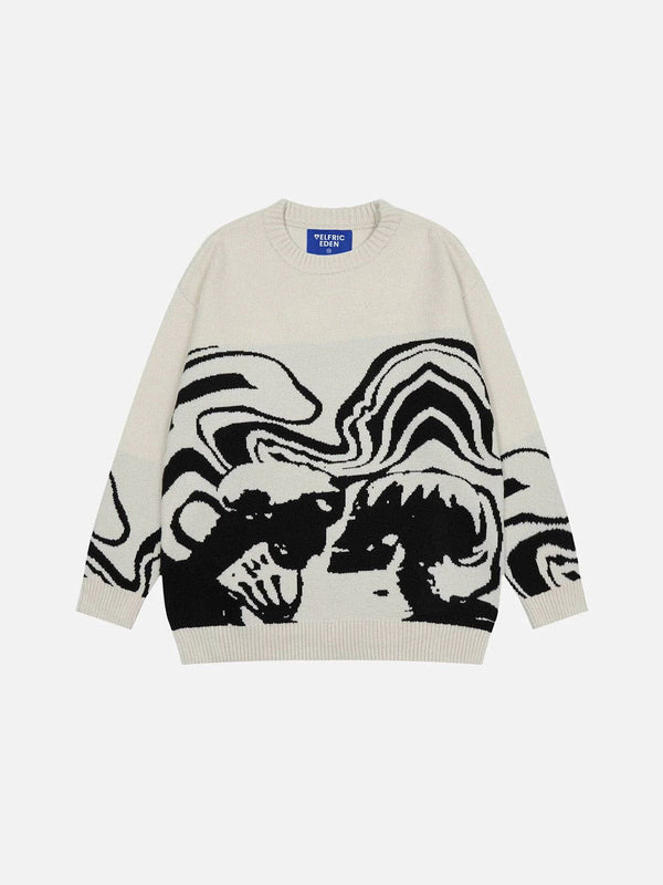 Aelfric Eden Skeleton Portrait Sweater