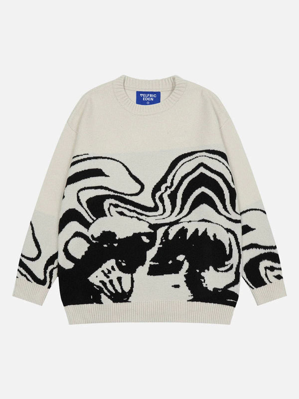 Aelfric Eden Skeleton Portrait Sweater