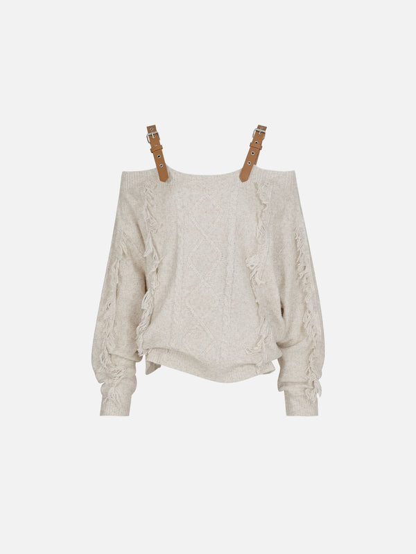 Aelfric Eden Belt Wool Sweater