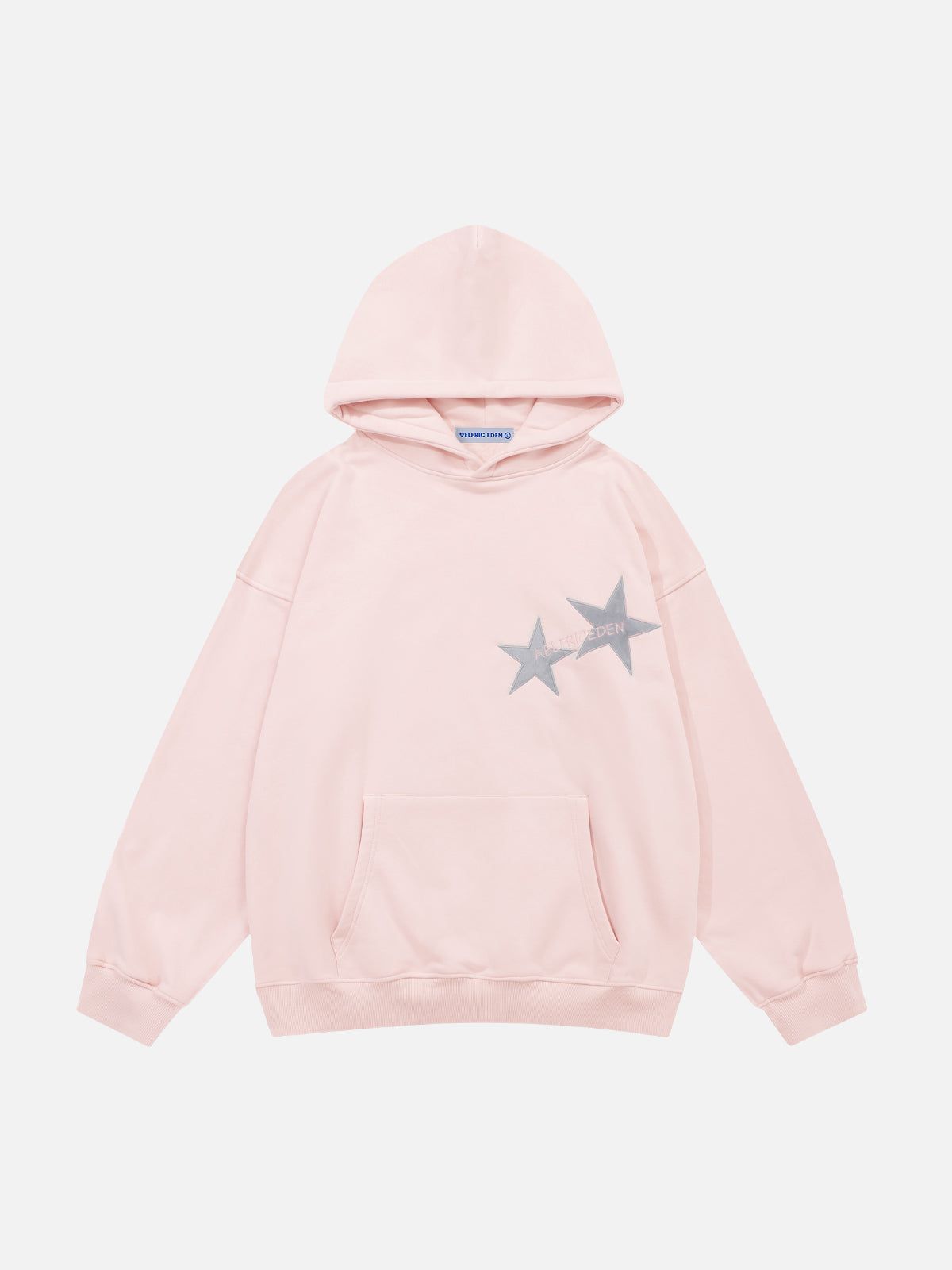 Aelfric Eden Star Print Color Contrast Hoodie