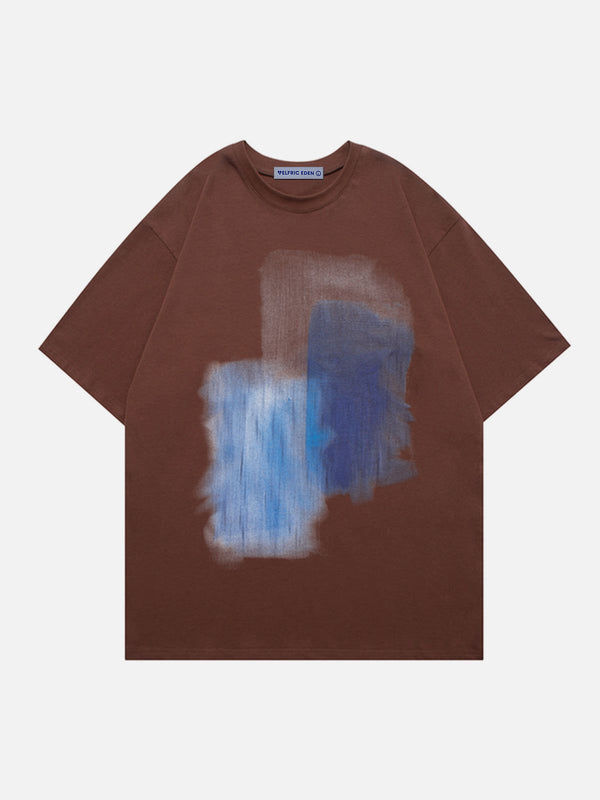 Aelfric Eden Square Graffiti Print Tee