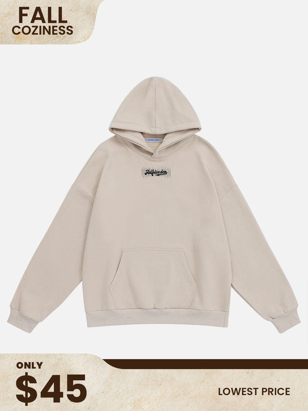 Aelfric Eden Embroidery Basic Cozy Hoodie