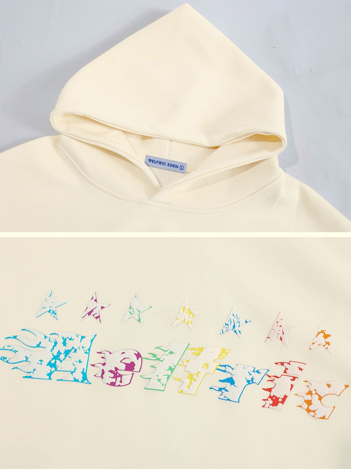 Aelfric Eden Star Embroidery Graffiti Hoodie