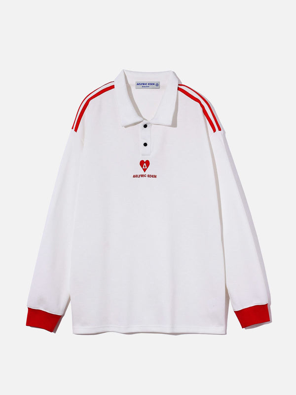 City of Love Athletic Polo Sweatshirt