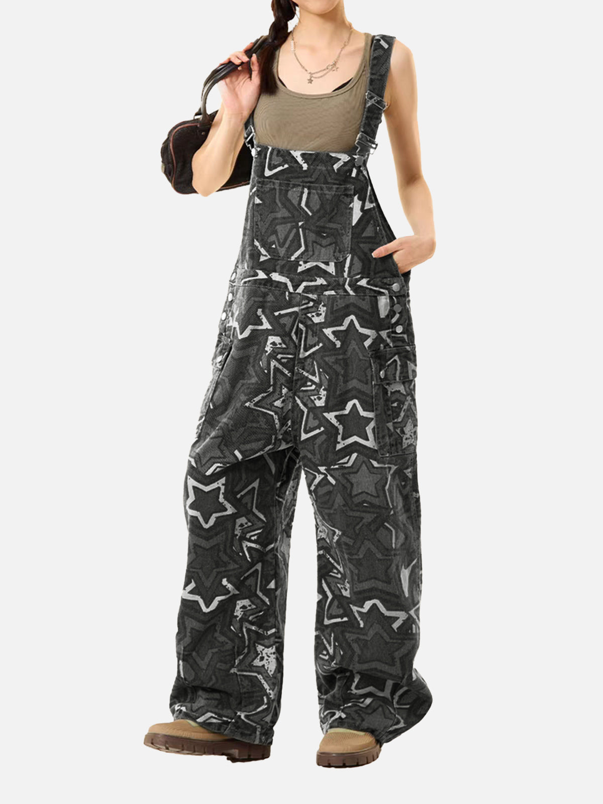 Aelfric Eden Star Full Print Overalls