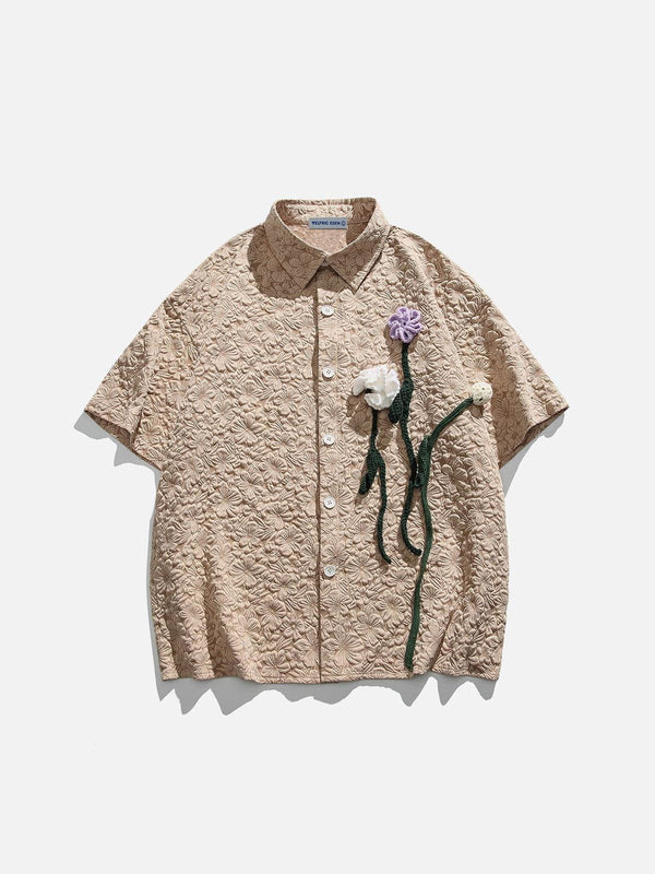 Floral Bloom Short Sleeve Shirt