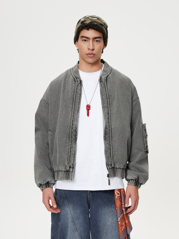 Aelfric Eden Zip Up Washed Coat