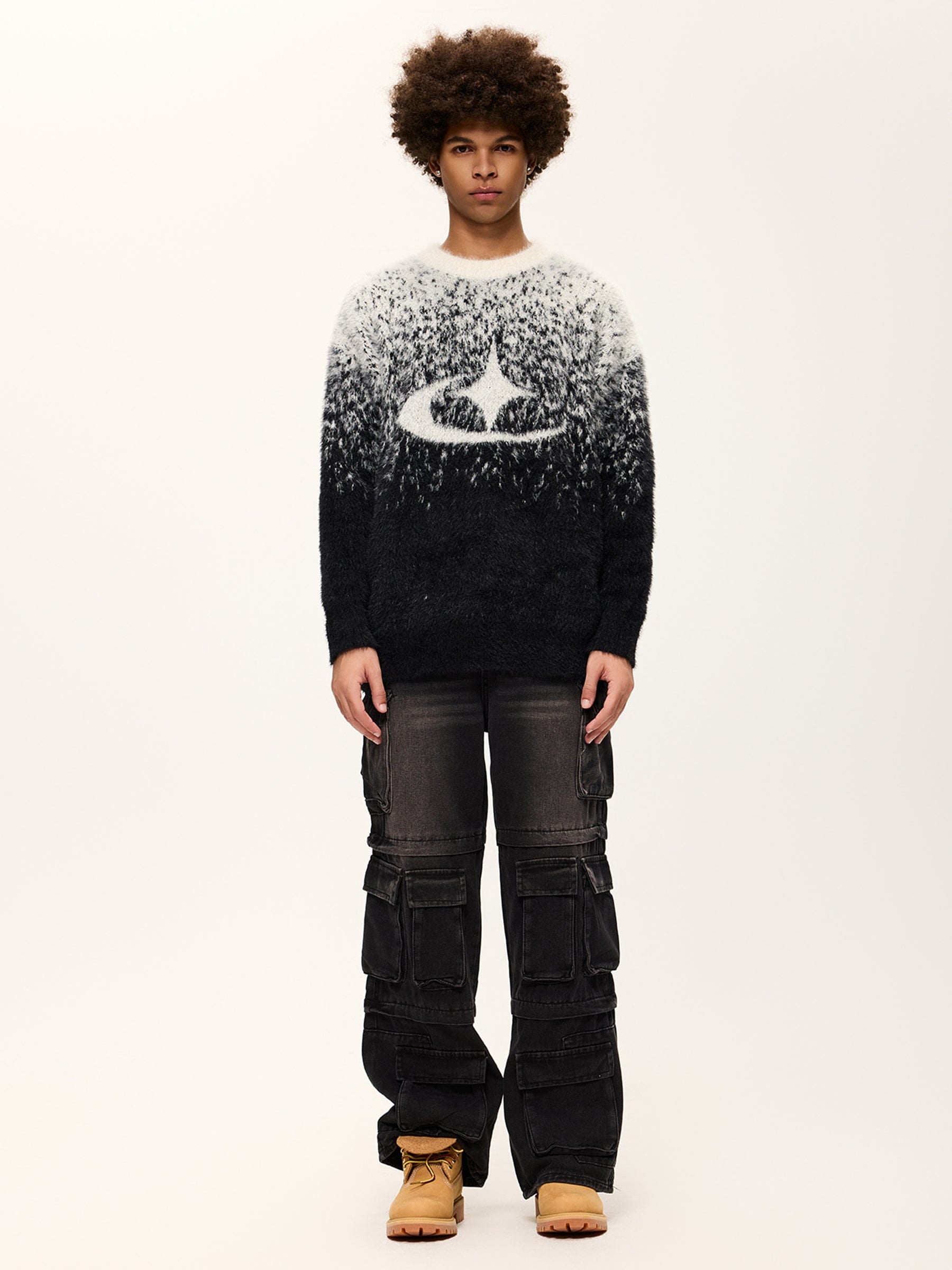 Aelfric Eden Gradient Jacquard Star Sweater