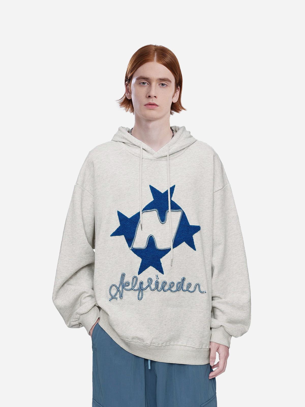 Aelfric Eden Stellaris Embroidered Hoodie