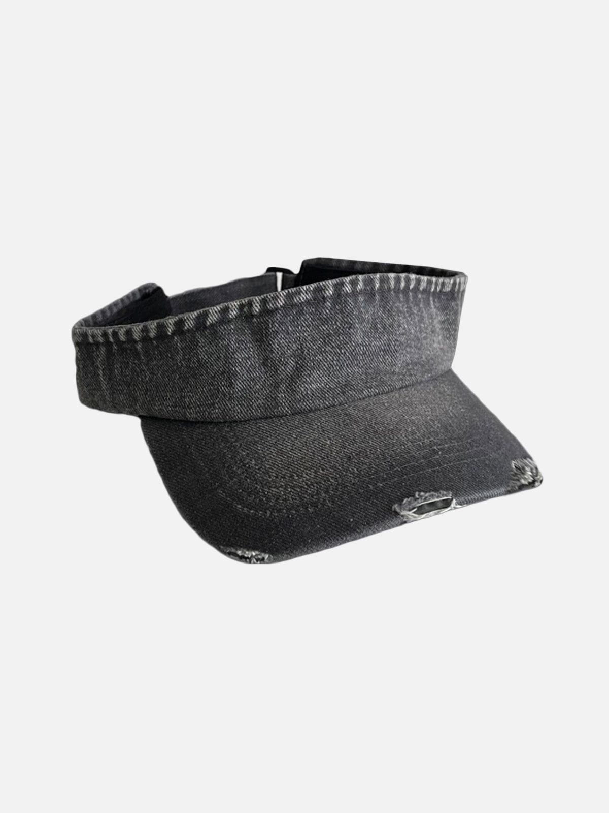 Distressed Washed Denim Hat – Aelfric eden