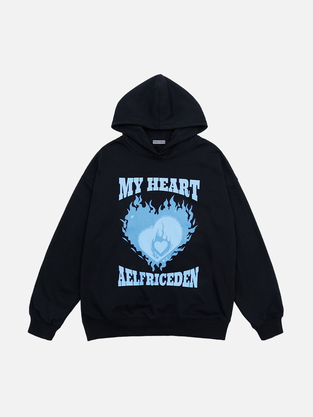 Aelfric Eden Flame Heart Print Hoodie – Aelfric eden