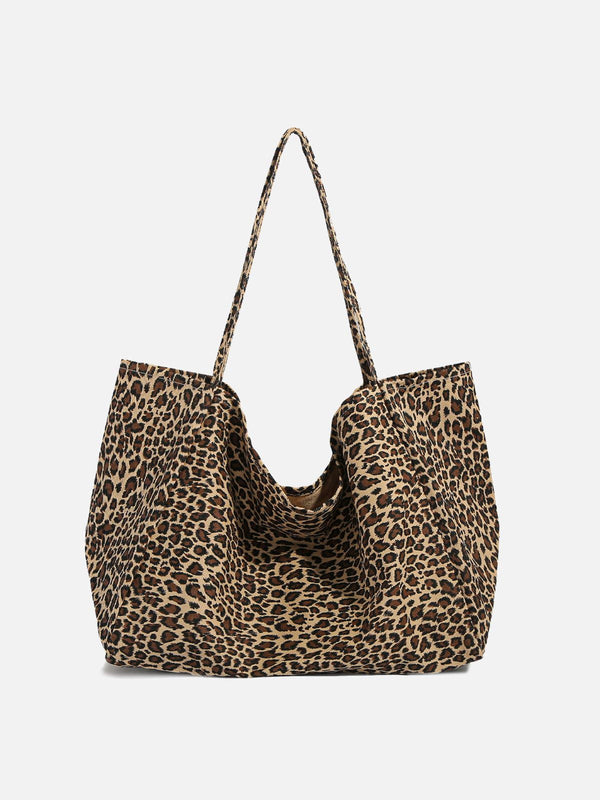 Leopard Print Tote Bag