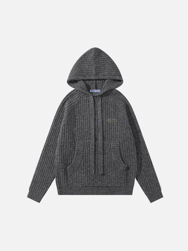 Aelfric Eden Cropped Knit Hoodie