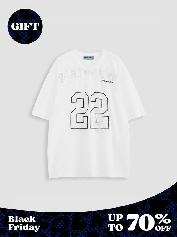 Aelfric Eden 22 Jersey Mesh Print Tee