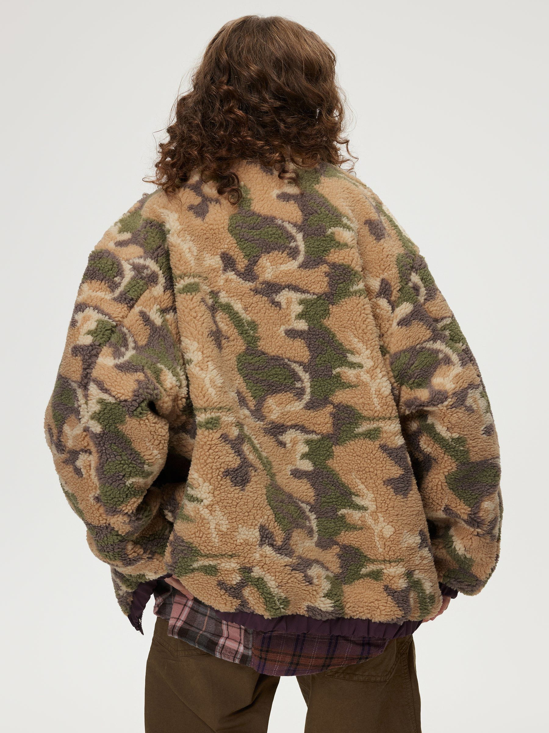 Aelfric Eden Camouflage Reversible Sherpa Jacket