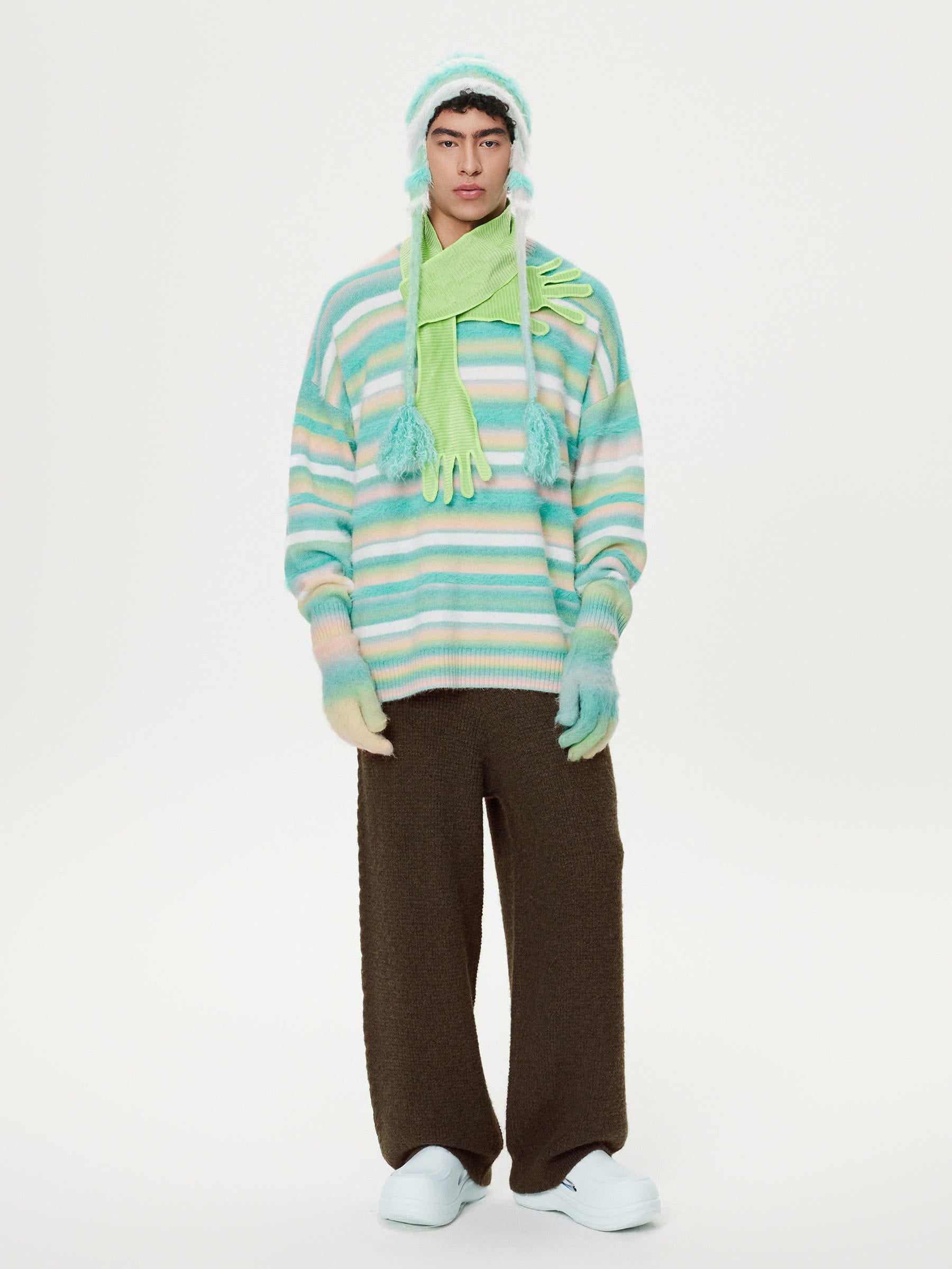 Aelfric Eden Stripe Gradient Sweater