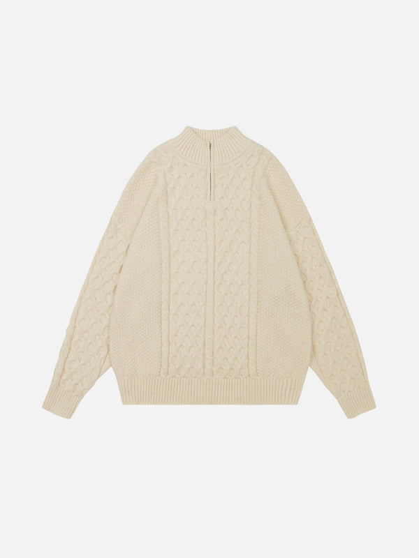 [Pre-Order] Aelfric Eden Retro 90s Half-Zip Knit Sweater