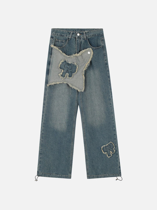 Aelfric Eden Fringe Bow Jeans