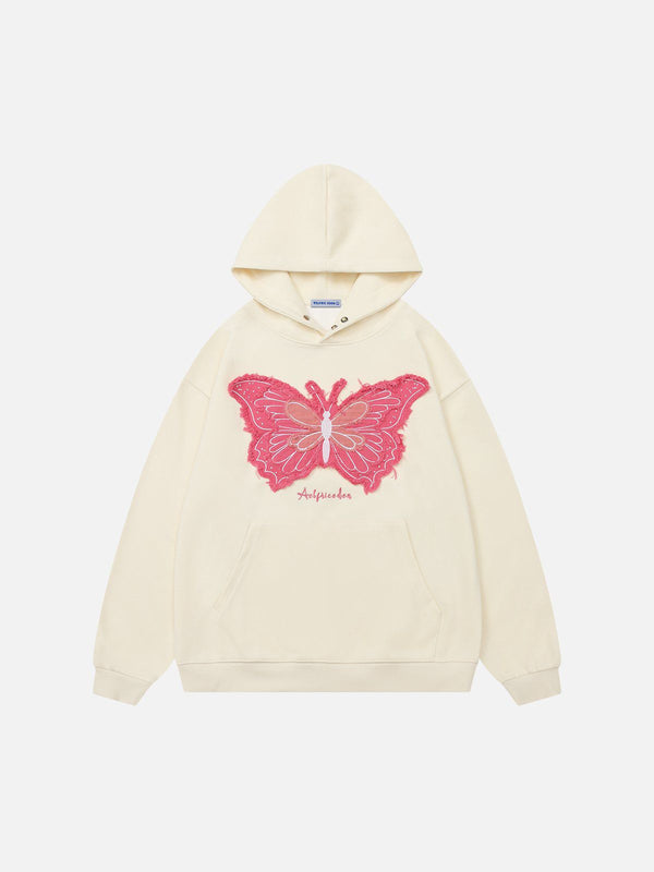 [Pre-Order] Aelfric Eden Denim Butterfly Hoodie