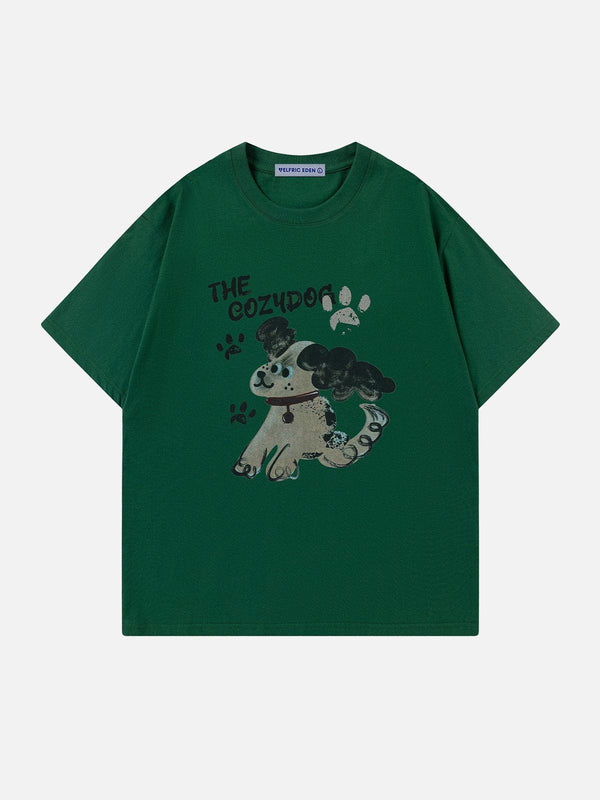 Aelfric Eden Cute Dog Graphic Tee