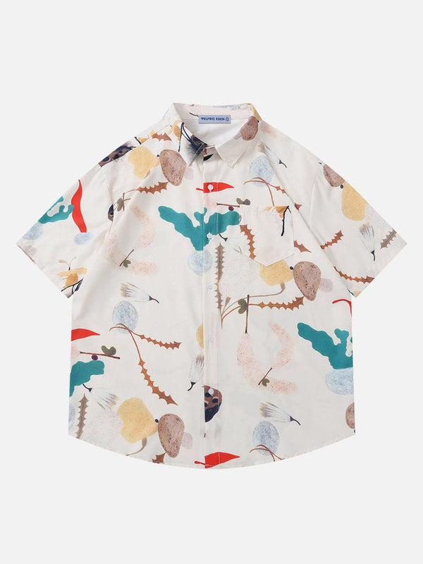 Aelfric Eden Creative Print Short Sleeve Shirt