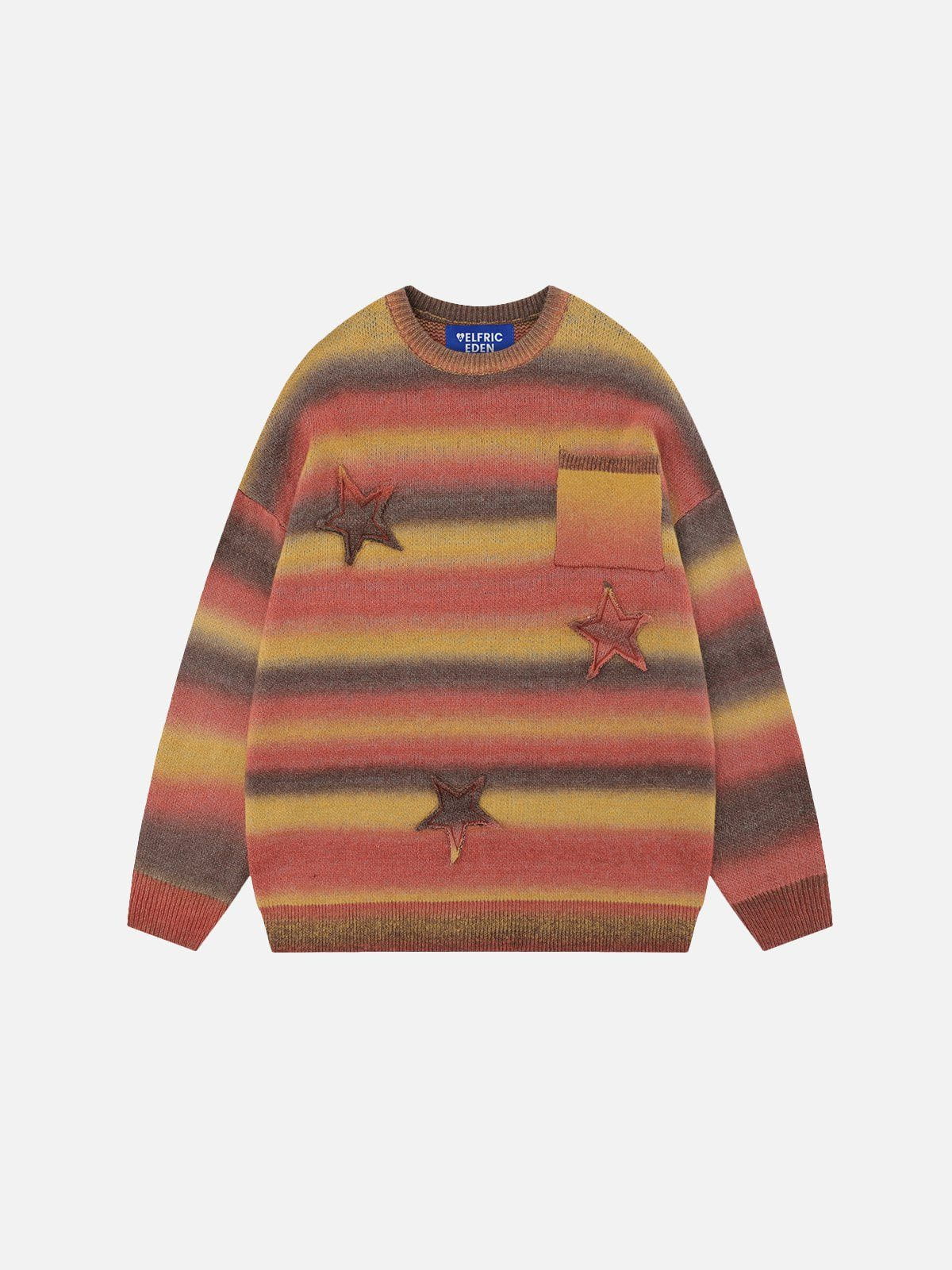 Aelfric Eden Gradient Stripe Star Sweater