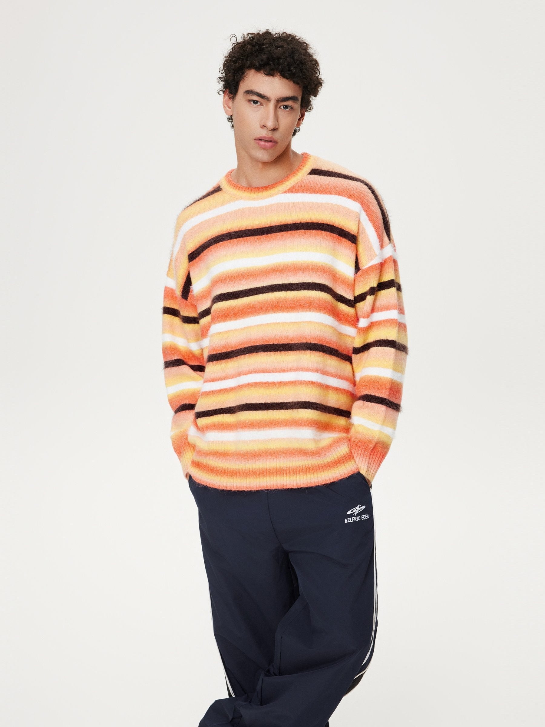 Aelfric Eden Stripe Gradient Sweater