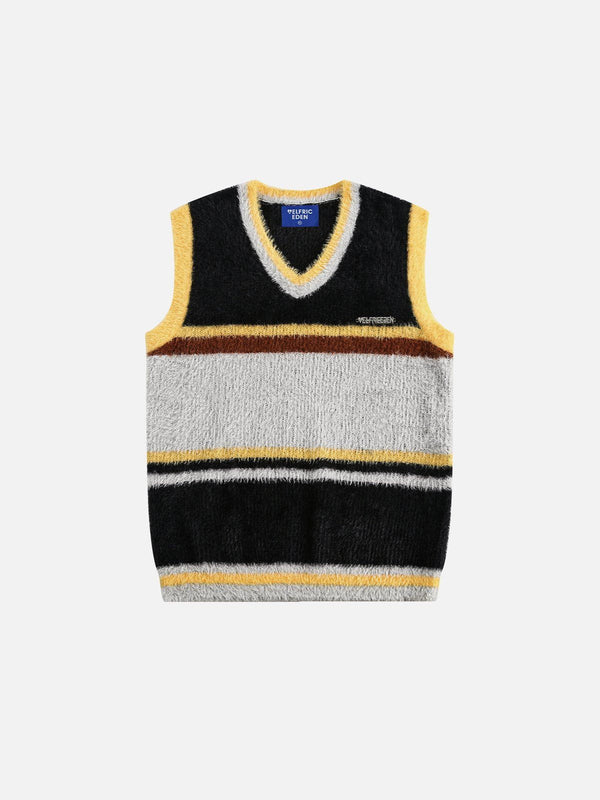 Aelfric Eden Vintage Stripe Sweater Vest