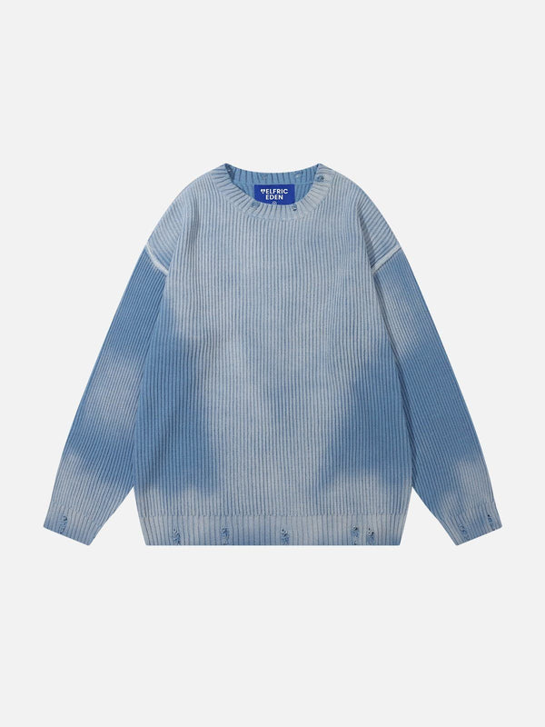 Aelfric Eden Gradient Washed Sweater