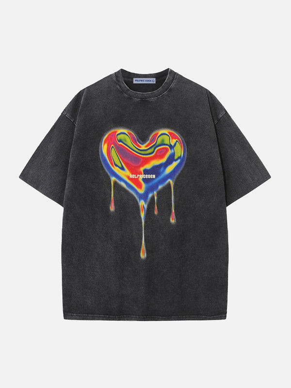 [Pre-Order] Aelfric Eden Thermal Imaging Heart Print Tee