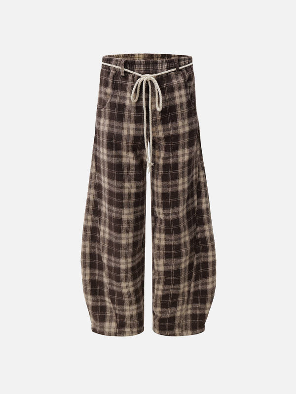 Aelfric Eden Vintage Plaid Barrel Pants