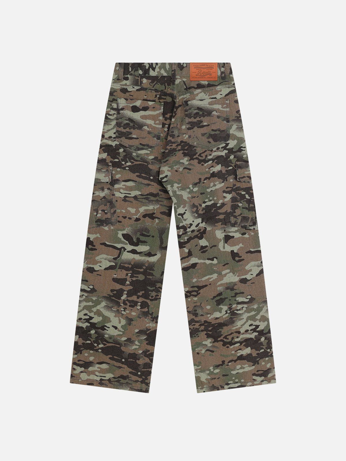 Aelfric Eden Multi Pocket Camouflage Loose Jeans