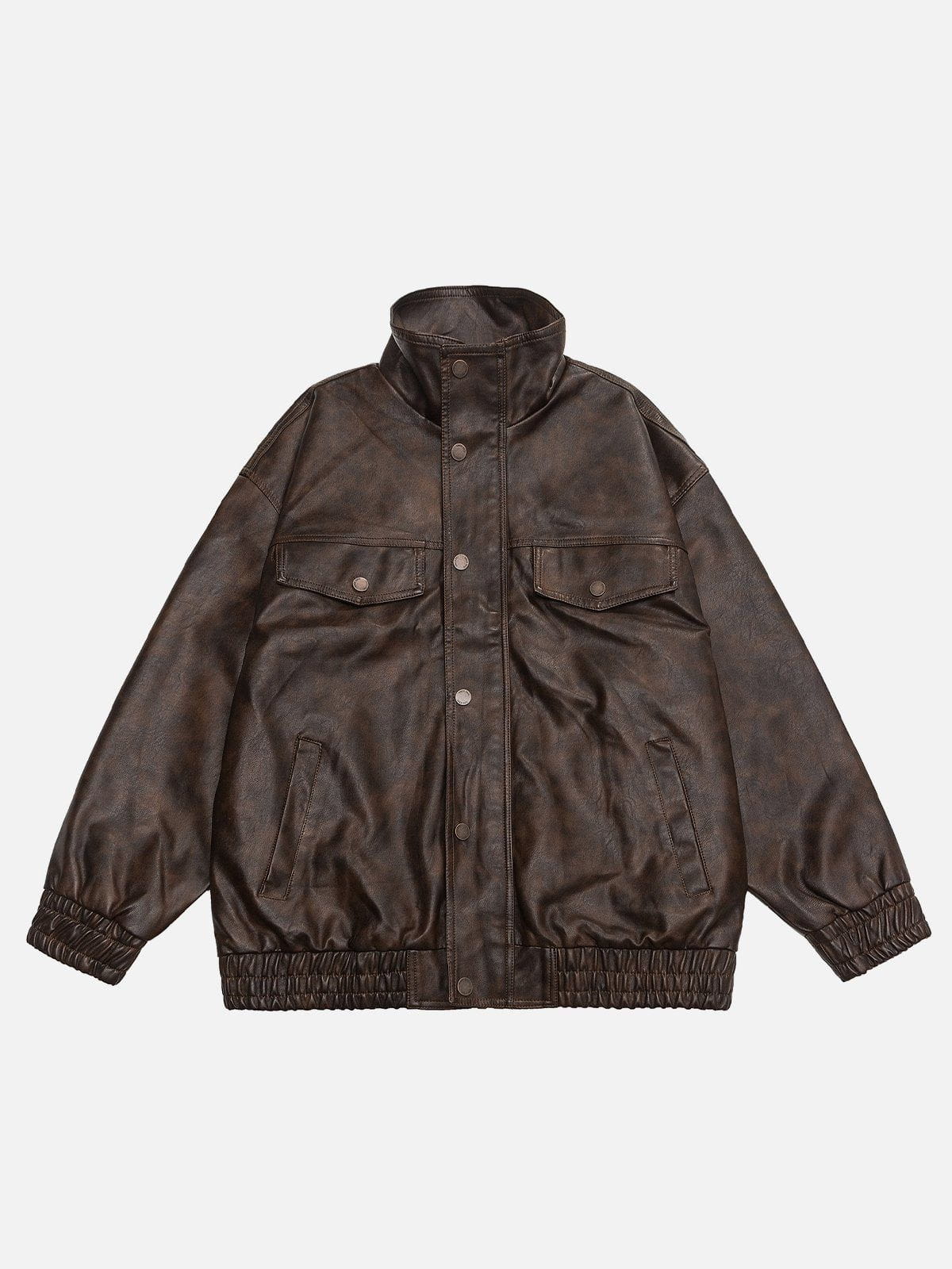 Aelfric Eden Vintage Washed Faux Leather Jacket – Aelfric eden