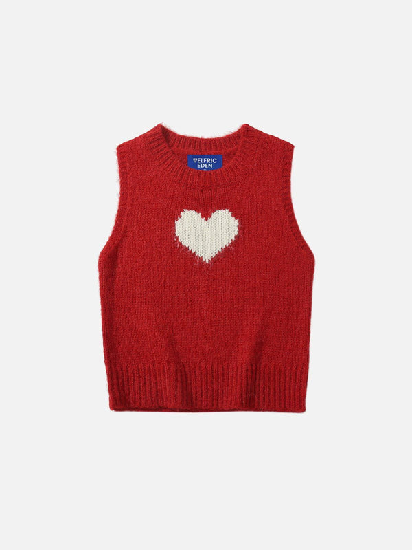 Aelfric Eden Heart Graphic Sweater Vest