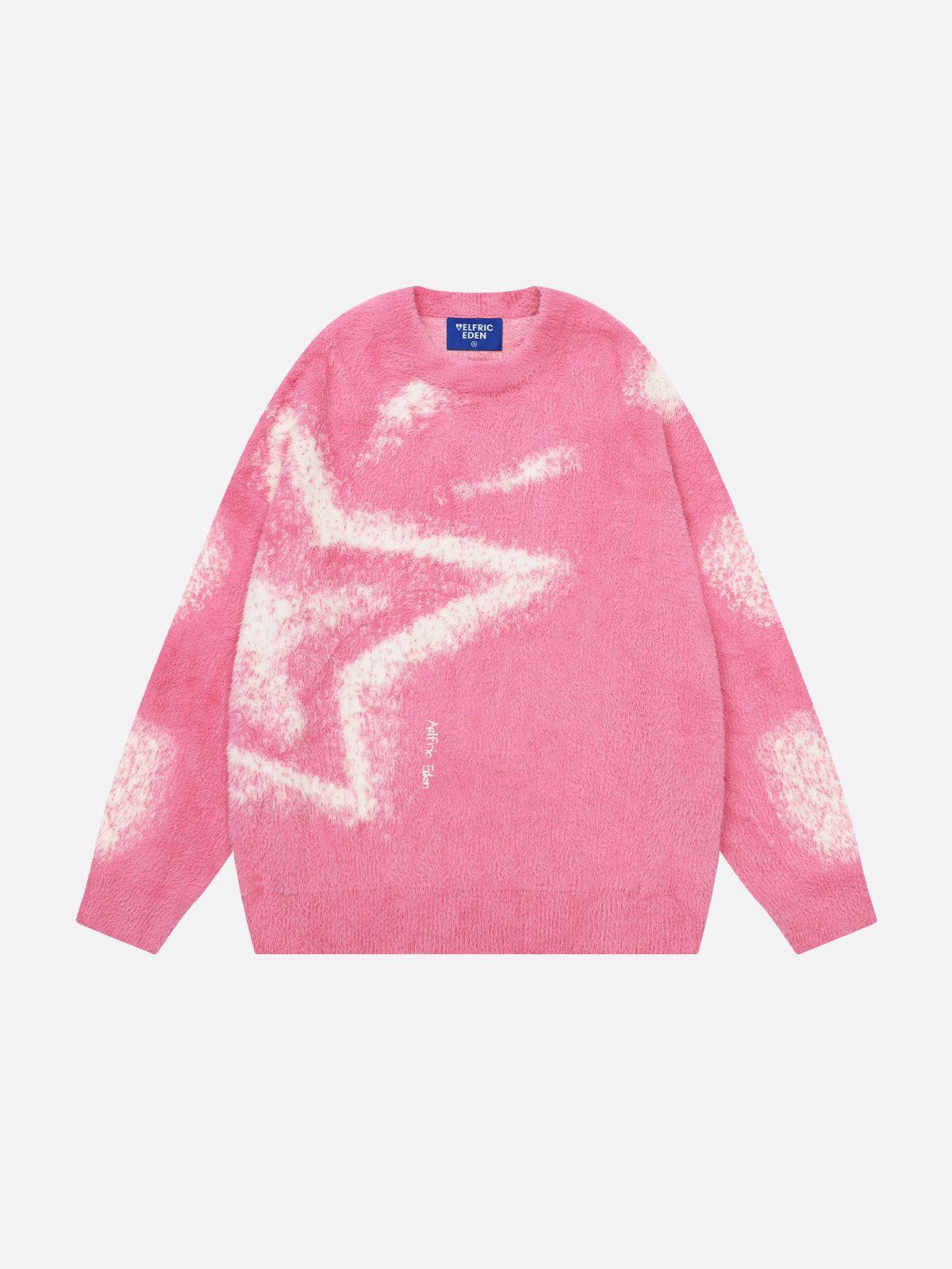 Aelfric Eden Star Graphic Pink Sweater