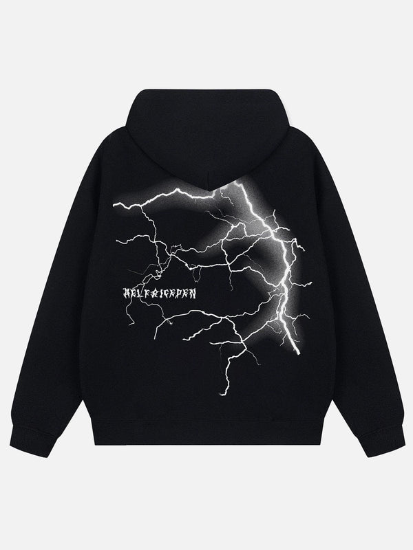 Aelfric Eden Lightning Print Hoodie