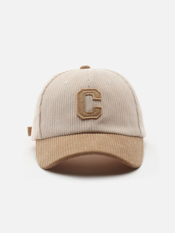 Letter C Patchwork Hat